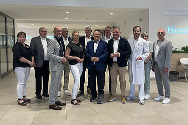 Gesundheitsminister besucht Niels-Stensen-Kliniken Bramsche Gesundheitsminister besucht Niels-Stensen-Kliniken Bramsche