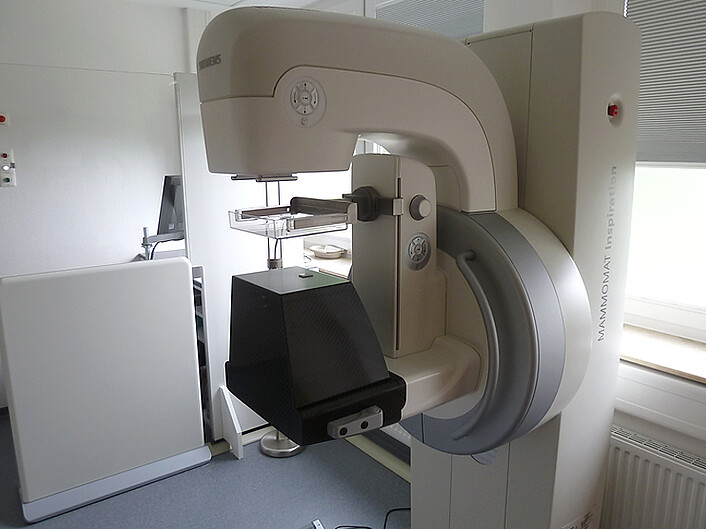 Hochauflösende digitale Mammographie - Siemens Inspiration